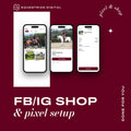 Facebook & Instagram Shop + Pixel Setup